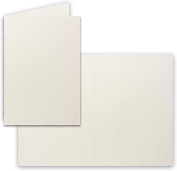 Actual product image Neuser Papier Faltkarten-Set DIN A5 (150 Stück, blanko) (150 pcs.)