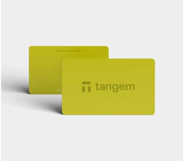 Actual product image Tangem 2.0 - 3 Card Set - Vivid (Bitcoin, Others)