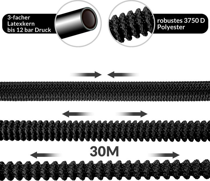Image du produit Gardebruk Tuyau d'arrosage (30 m, 12.70 mm)