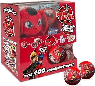 Actual product image Miraculous Miraball Kwami Plush 12 collectibles