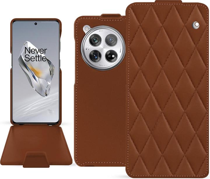 Actual product image Noreve Vertical leather shell (OnePlus 12)