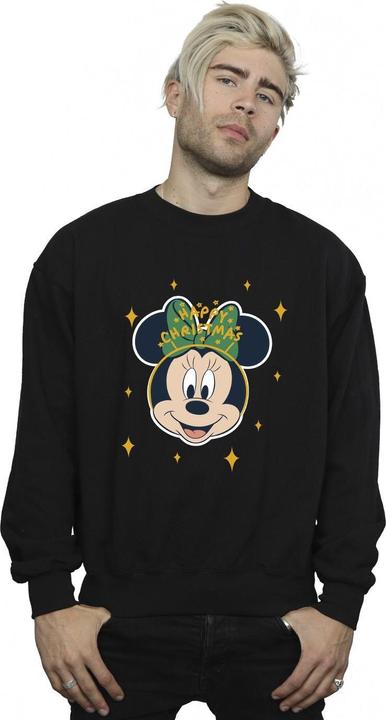 Immagine prodotto Disney Minnie Mouse Happy Christmas Felpa Uomo (5XL)