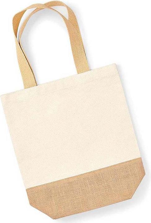 Produktbild Westford Mill Einkaufsnetz Jute Base Canvas (13 l)