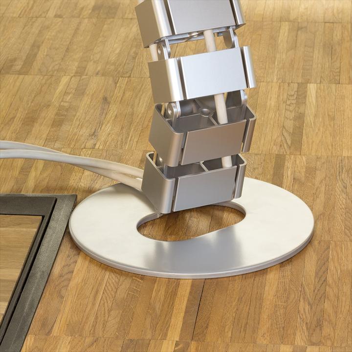 Produktbild LogiLink Flexibler Kabelkanal für den Schreibtisch, 800 x 68 mm (18 G (Kabelkanal, 2.80 cm)