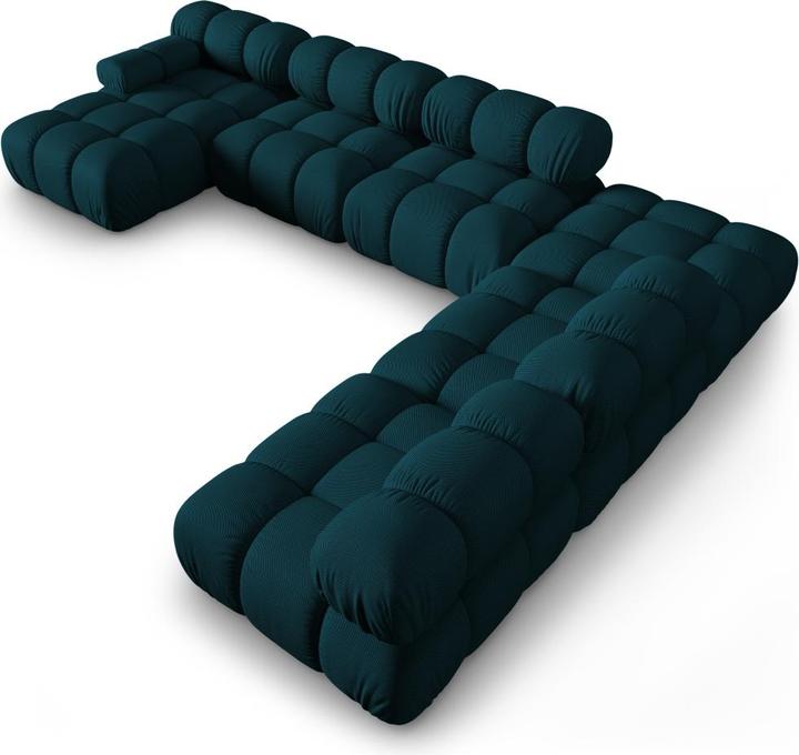Actual product image Micadoni Modular Panoramic Right Corner Sofa, "Bellis", 7 Seats, 376x282x70Made in Europe (Sofa landscape)