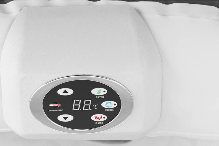Actual product image Uniprodo Inflatable Hot Tub - 600 l - 4 person - 110 jets (4 pers.)