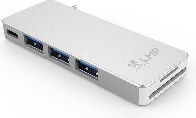 Immagine prodotto LMP Hub di base 6 porte argento (USB-C, 6 Porti)