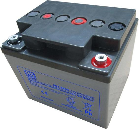 Actual product image Rs Pro 12v 38Ah Gel Lead Acid Battery (12 V, 40000 mAh)