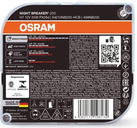 Produktbild Osram Night Breaker 200 (H7)