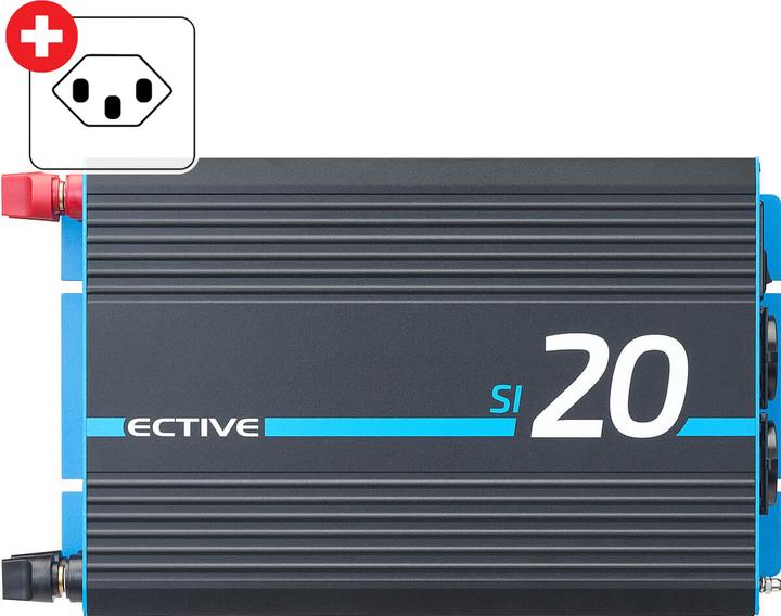 Actual product image Ective SI 20 Sinus-Wechselrichter 2000W 12V (CH-Stecker)