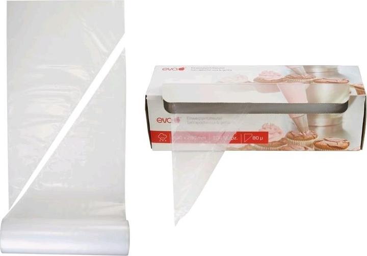 Eva- Kochen und Haushalt Eva Roll 100 sacchetti monouso per piping 53x28 cm (Borsa a tracolla)