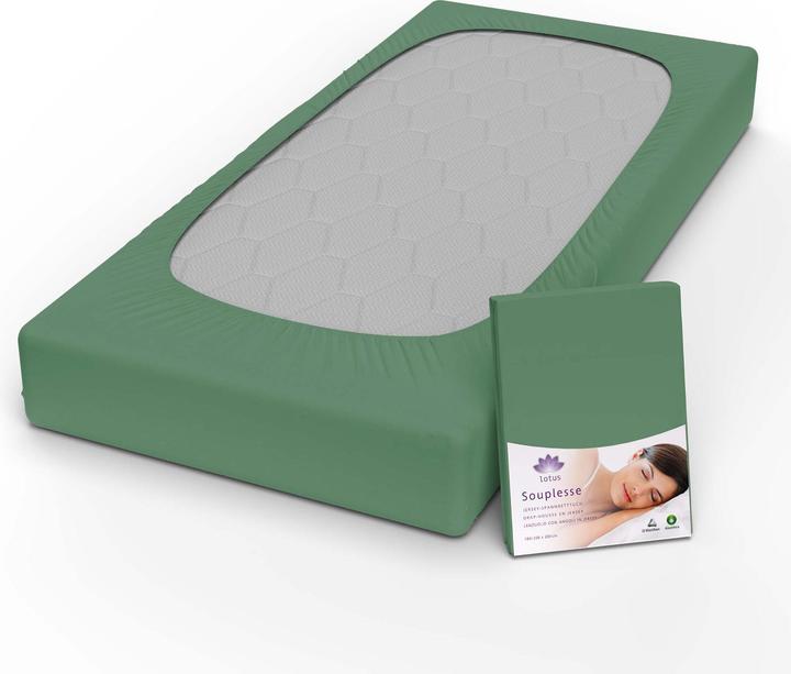 Produktbild Lotus Bettwaren Jersey Fixleintuch Souplesse (90 x 190 cm, 100 x 200 cm, 90 x 200 cm)