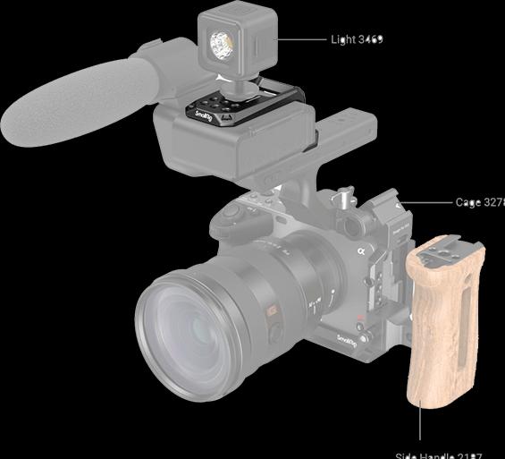 Immagine prodotto SmallRig Piastra superiore per unità XLR Sony FX3 MD3990