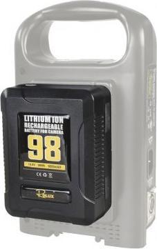 Actual product image Rolux Smart V-Mount Battery YC-98S 98Wh 14.8V 6800mAh (1 pcs., 6800 mAh, Battery + charger)