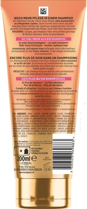 Actual product image L'Oréal Paris Elseve Dream Long More than Shampoo (200 ml, Liquid shampoo)