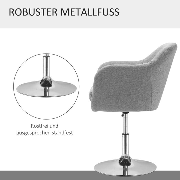 Actual product image Homcom Office chair in a simple design