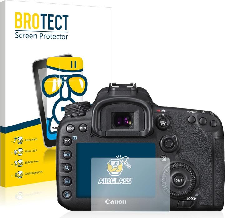 Produktbild BROTECT AirGlass Panzerglasfolie (Displayschutz, EOS 7D MK II)