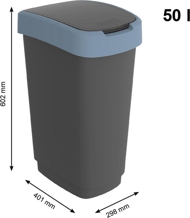 Produktbild Rotho Mülleimer Twist (50 l)