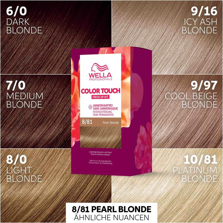 Produktbild Wella Color Touch (8/81 hellblond perl-asch)