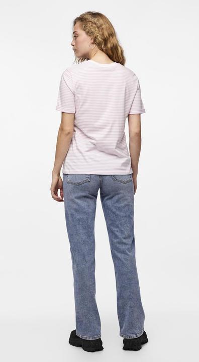 Produktbild Pieces Pcria Ss Fold Up Tee Stripes Noos Bc (M)