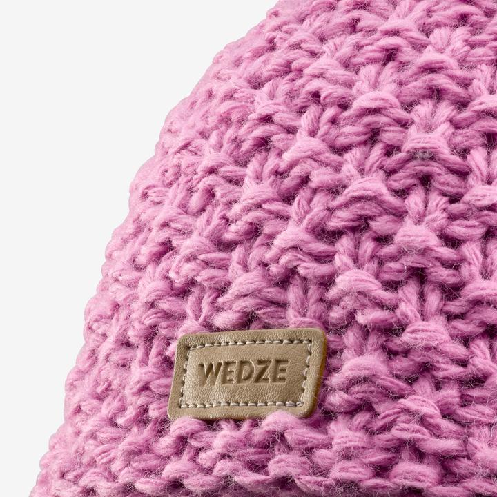 Produktbild Wedze Skimütze Kinder Made in France - Timeless rosa (One Size)