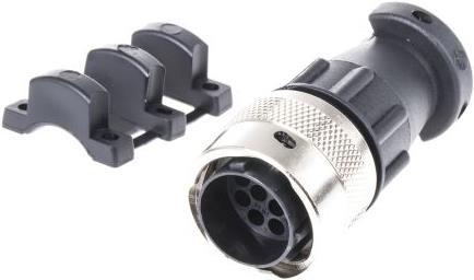 Produktbild ITT Cannon Steckergehäuse Kabel 12-polig QM