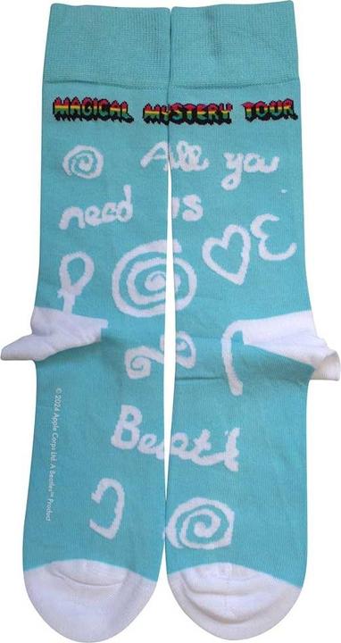 Image du produit The Beatles - Chaussettes MAGICAL MYSTERY TOUR ALL YOU NEED IS LOVE - Adulte (40.5 - 45.5)