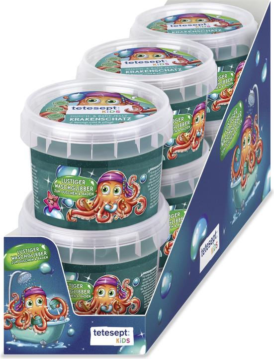 Image du produit Tetesept Gelée de douche et de bain Enfants Trésor de Poulpe
