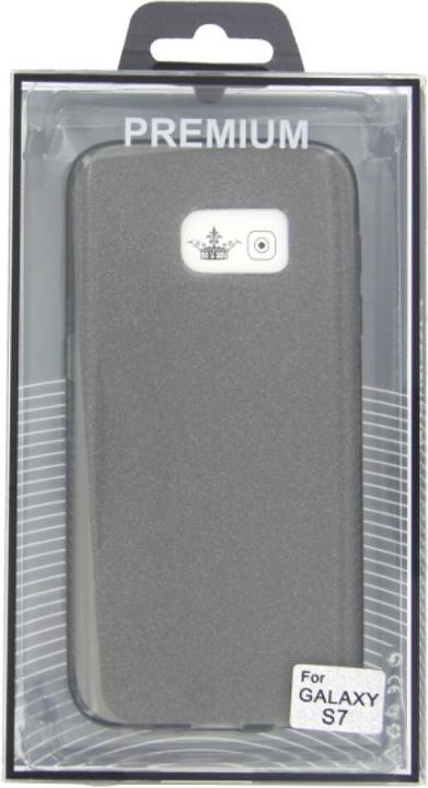 Produktbild OEM TPU Case Glitter für Samsung Galaxy S7 schwarz (Samsung Galaxy S7)