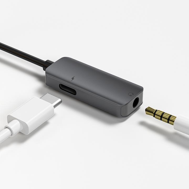 Produktbild 4smarts Audio & Charging Splitter (USB Typ C, USB Typ C, 3.5mm Klinke)