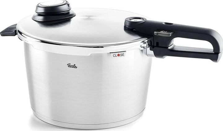 Actual product image Fissler Premium pressure cooker (26 cm, Steam cooker, Stainless steel)