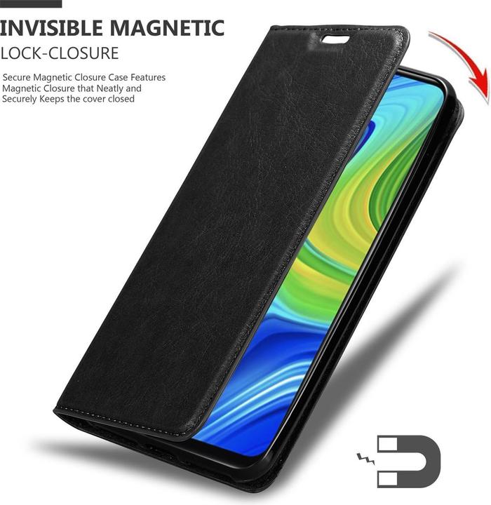 Image du produit Cadorabo Book Couverture magnétique invisible (Xiaomi Redmi Note 9)