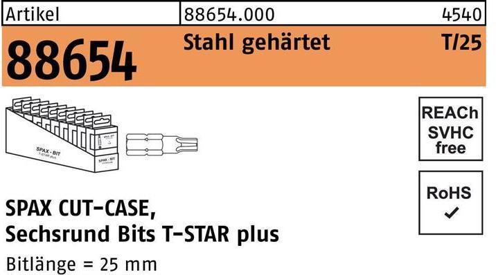 Produktbild Spax Schraubendreher-Einsätze ® (T-STAR plus)