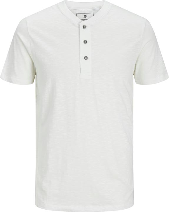 Jack & Jones Einfarbig Grandad Kragen T-shirt T-shirt