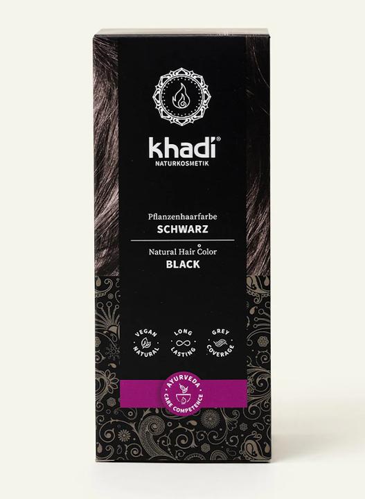 Image du produit Khadi Couleur des cheveux végétaux (Noir)