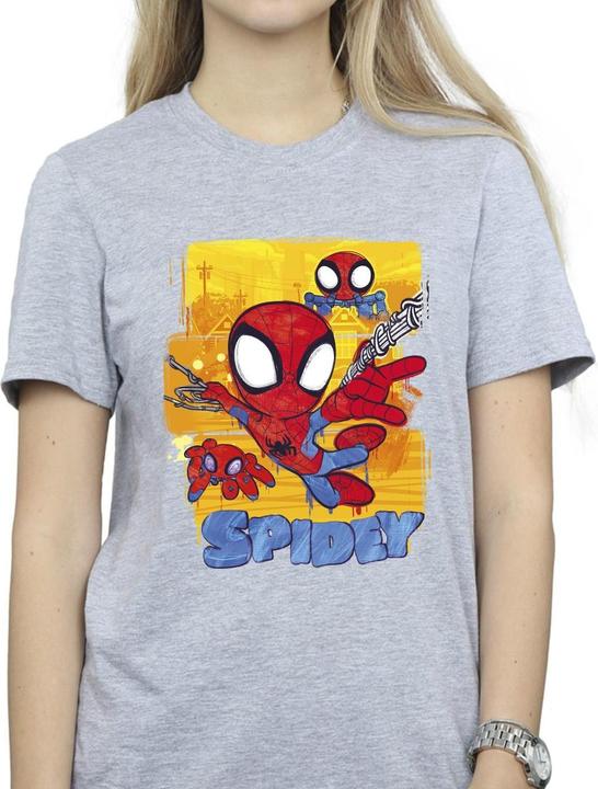 Image du produit - T-shirt SPIDEY AND HIS AMAZING FRIENDS FLYING - Femme (4XL)
