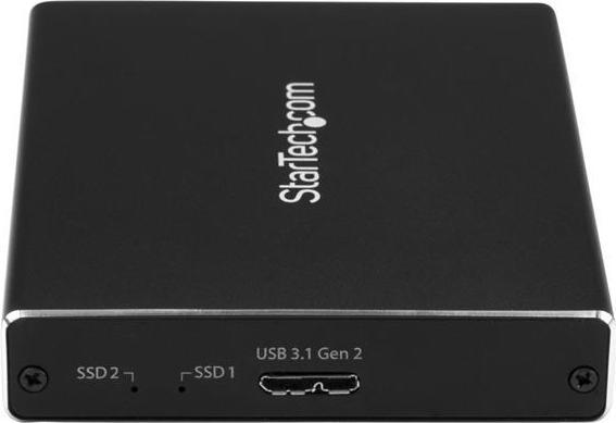 Immagine prodotto StarTech Alloggiamento Per Unità HDD Dual-Slot (M.2 2230, M.2 2260, M.2 2242, M.2)