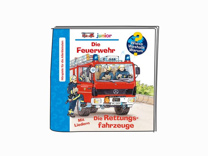 Actual product image Tonies Why Why Junior The fire brigade/rescue vehicles (German)