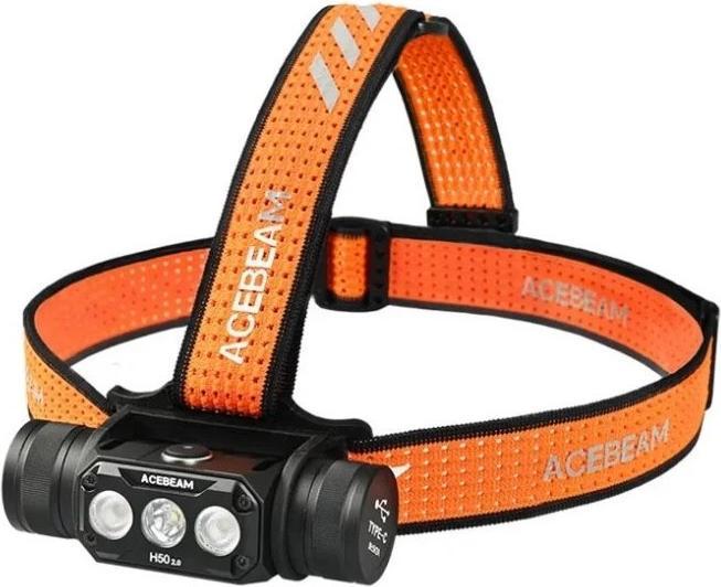 AceBeam H50 Triple LED Stirnlampe (2000 lm)