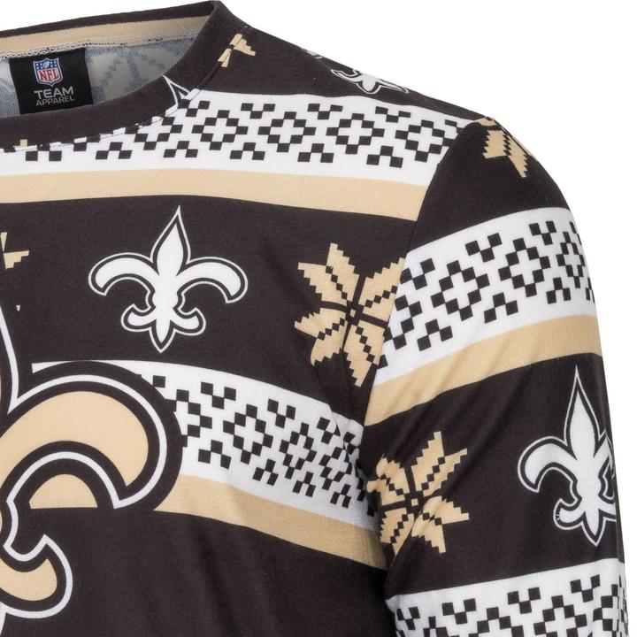 Produktbild Foco NFL Winter XMAS Pyjama Schlafanzug New Orleans Saints - M (M)