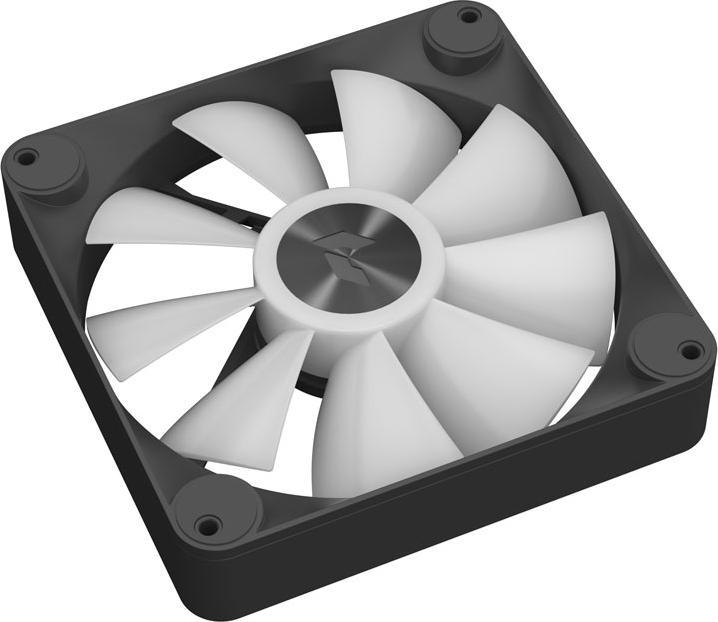 Actual product image APNX FP1-140 PWM fan, ARGB, - 140mm, black (140 mm)