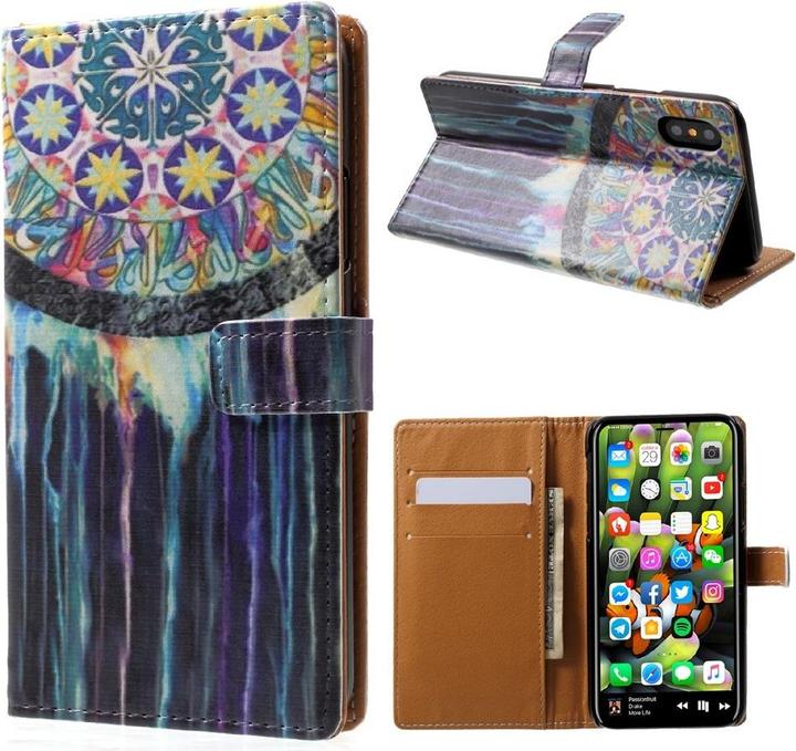 Produktbild Cover-Discount Kartenfach Etui Traumfänger (Apple iPhone X, Apple iPhone XS)