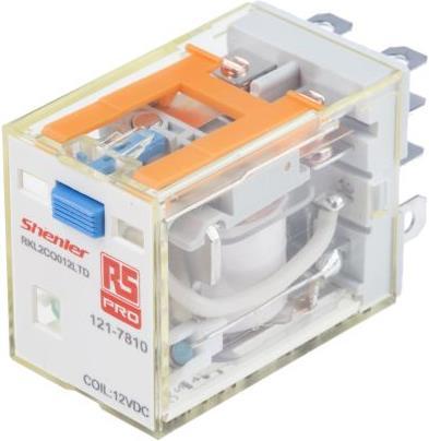 Image du produit Rs Pro Miniature Power Relay 10A DPCO 12Vdc