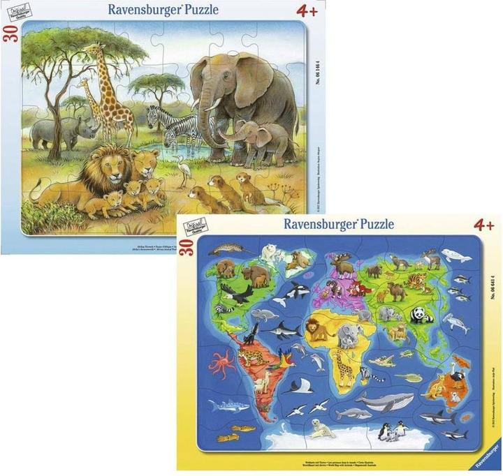 Immagine prodotto Ravensburger La fauna selvatica dell'Africa (30 pezzi)
