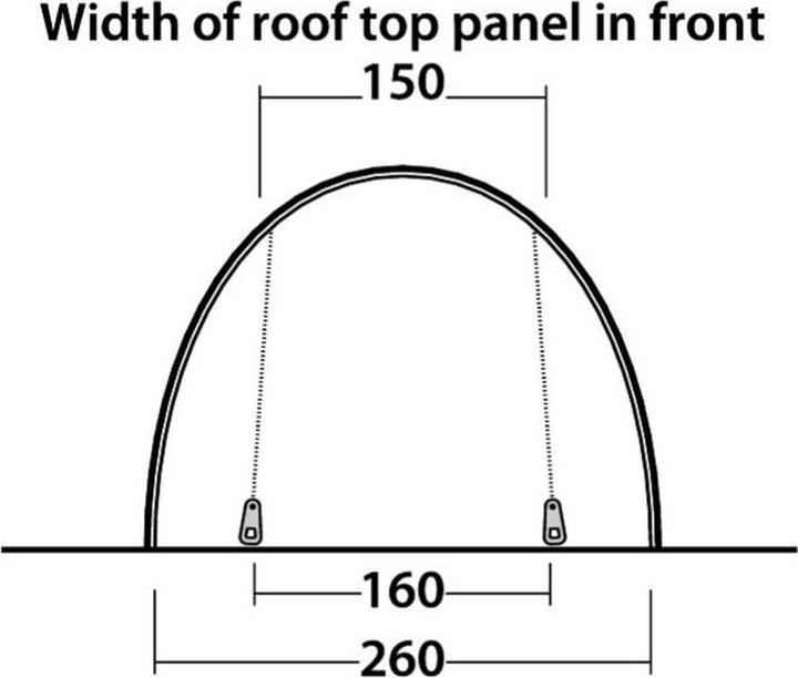 Image du produit Outwell Dash 4 (Tente tunnel, 9.80 kg, 4 personnes)