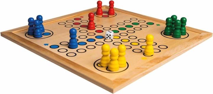 Actual product image Clown games 9-In-1 Game Wood (German, Italian, French, English, Dutch, Spanish)