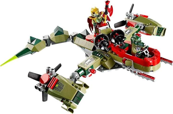 Actual product image LEGO Legends of Chima Cragger s Command Ship (70006)