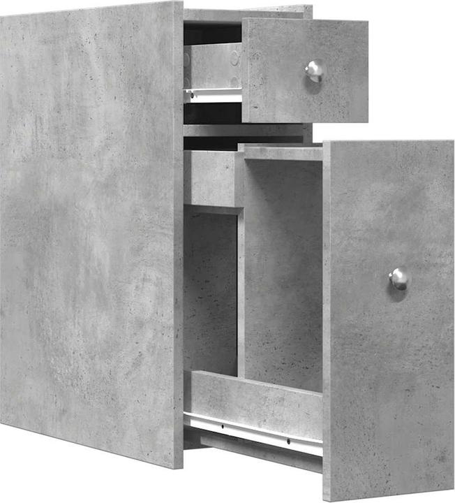 Produktbild VidaXL Badschrank Schmal mit Rollen