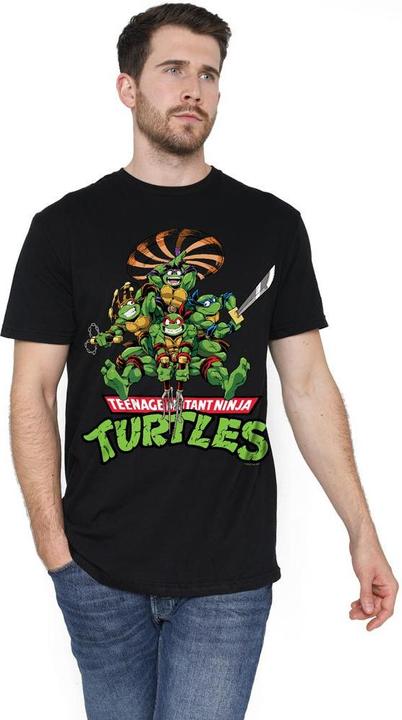 Immagine prodotto Teenage Mutant NT Maglietta Tartarughe Manga Uomo (M)