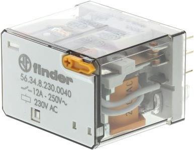 Image du produit Finder Mini-relais 4PDT 12A bobine 230V ca